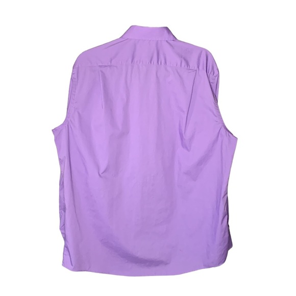 Croft & Barrow Men's Shirt 17 34/35 Purple - Picture 2 of 9